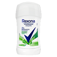 Дезодорант женский Rexona Алоэ Вера и Свежесть Бамбука стик 45г (1/6)