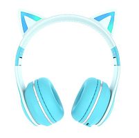 Наушники накладные MORE CHOICE HW25kids bluetooth 5.1 с микр. бирюзовый