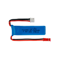 Аккумулятор ET 2S-LP721855-20CJ Li-Pol, 7.4В, 500мАч