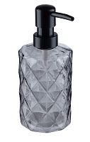 Дозатор для жидкого мыла Рыжий кот CRYSTALITE серый