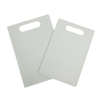 Доски разделочные 2 шт. Defender GS-618 (28x18.5 и 30x21 см.) пластик серый (1/28)