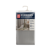 ЕГ DIAMOND Штора для ванной серая (1/12)