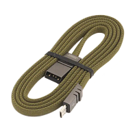 Кабель Remax RC-081M Weave USB (m)-microUSB (m) 1м 2.1A зеленый