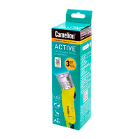 Фонарь подводный Camelion LED51534 3W от батареек 4хАА IP68 желтый (1/20/40)
