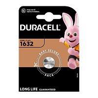 Батарейка Duracell CR1632 BL1 Lithium 3V CN (Китай) (1/10/100)