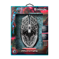 Мышь проводная Defender GM-670L Prototype игровая USB черный (1/40)