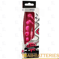 Наушники внутриканальные Smartbuy JAZZ розовый 3 пары вставок (1/60)