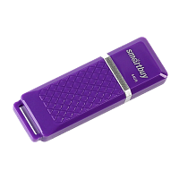 Флеш-накопитель Smartbuy Quartz 64GB USB2.0 пластик фиолетовый