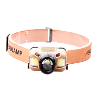 Фонарь налобный Без бренда HL-02 коричневый