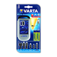 З/У для аккумуляторов Varta Solar Charger (57082) AA/AAA 2 слота солнечная батарея