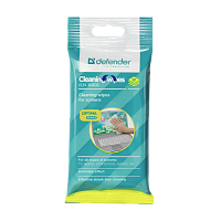 Влажные салфетки Defender CLN30202 Optima 20шт. для экранов пакет с подвесом (1/38)