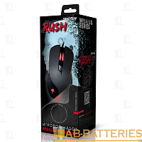 Мышь проводная Smartbuy 730G RUSH игровая USB черный (1/40)