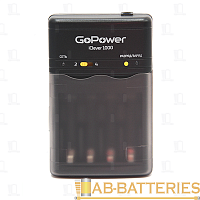 З/У для аккумуляторов GoPower iClever1000 Ni-MH/Ni-Cd 4 слота (1/15/30)