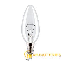 Лампа накаливания Без бренда E12 10W 220-240V свеча DP-704 прозрачная