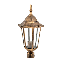 Светильник садово-парковый Camelion 4103 60W 230V E27 IP43 наземный бронзовый (1/10)