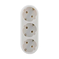 Разветвитель Старт SA1/3-ZL 3р.С/З белый