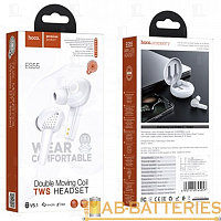 Наушники внутриканальные HOCO ES55 bluetooth 5.0 с микр. белый (1/148)