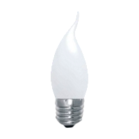 Лампа накаливания Feron E27 60W 170-265V свеча на ветру матовая