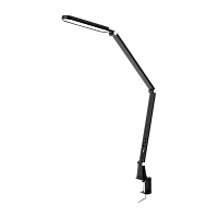 Светильник настольный Camelion KD-860 13W 230V LED струбцина сенс. черный (1/6)