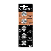 Батарейка Duracell CR2032 BL5 Lithium 3V (5/20/200/28000)