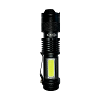 Фонарь универсальный Облик 208 3W 2LED от аккумулятора ZOOM