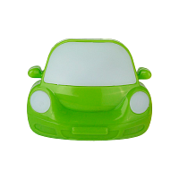 Ночник Camelion NL-197 "Машинка" 1LED 0.5W 220V в розетку зеленый (1/24/96)