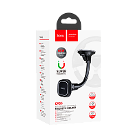 Держатель автомобильный HOCO CA55 присоска магнит черный (1/66)