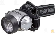 Фонарь налобный Smartbuy SBF-HL006-K 21LED от батареек IPX3 4 режима черный (1/100)