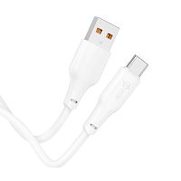 Кабель HOCO X93 USB (m)-Type-C (m) 1.0м 27W TPE белый (1/37/370)