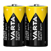 Батарейка Varta SUPERLIFE R14 C Shrink 2 Heavy Duty 1.5V (2014) (2/24/120)