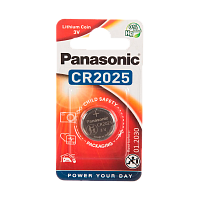 Батарейка Panasonic Power Cells CR2025 BL1 Lithium 3V CN (Китай) (1/5/200)