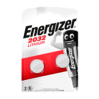 Батарейка Energizer CR2032 BL2 Lithium 3V (2/20/280)