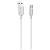 Кабель Borofone BX14 USB (m)-microUSB (m) 3.0м 2.4A ПВХ белый (1/360)