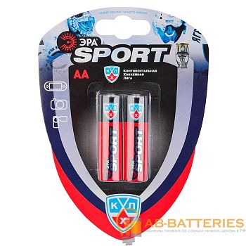 Батарейка ЭРА SPORT KHL LR03 AAA BL2 Alkaline 1.5V (2/20/480/11520) 