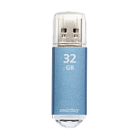 Флеш-накопитель Smartbuy V-Cut 32GB USB2.0 пластик синий
