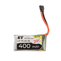 Аккумулятор ET LP752035-20C Li-Pol, 3.7В, 400мА (1/20)