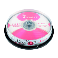 Диск DVD-R SmartTrack 4.7GB 16x 10шт. cake box (10/200) 