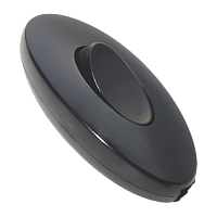 Выключатель для бра Makel 1-клав.пластик черный 10064 (1/60)