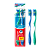 Зубная щетка COLGATE Тройное Действие средняя 2шт.(1+1) (1/72)