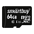 Карта памяти microSD Smartbuy 64GB Class10 UHS-I (U1) 60 МБ/сек без адаптера