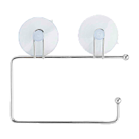 Держатель для туалетной бумаги Рыжий кот ELINE-PH-1 присоска хром (1/24/48)