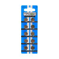 Батарейка Трофи G8/LR1120/LR55/391A/191 BL10 Alkaline 1.55V (10/200/1600)