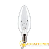 Лампа накаливания Без бренда E12 7W 220-240V свеча DP-704 прозрачная