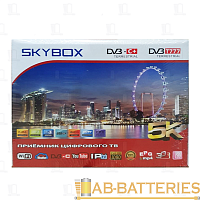 Приставка для цифрового ТВ Skybox T777 HD DVB-T/T2 металл черный (1/60) 