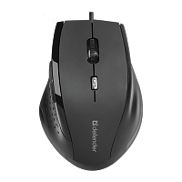 Мышь проводная Defender MM-362 Accura классическая USB черный (1/40)