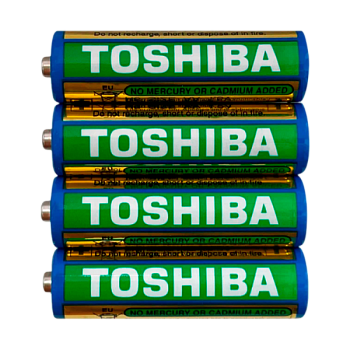 Батарейка Toshiba R6 AA Shrink 4 Heavy Duty 1.5V (4/40/200/1000)