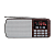 Радиоприемник Perfeo ЕГЕРЬ 3W пластик microSD USB/Jack3.5 коричневый (1/10)