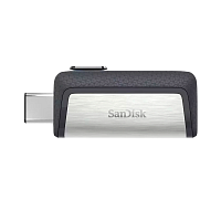 Флеш-накопитель SanDisk Ultra Dual DDC2 128GB USB3.1 Type-C (m) пластик серый