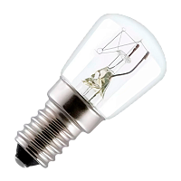 Лампа накаливания Makeeta E14 15W 220-240V для холодильников прозрачная (1/50)