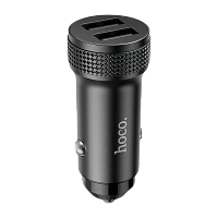 Автомобильное З/У HOCO Z49 2USB 2.4A черный (1/13/130)